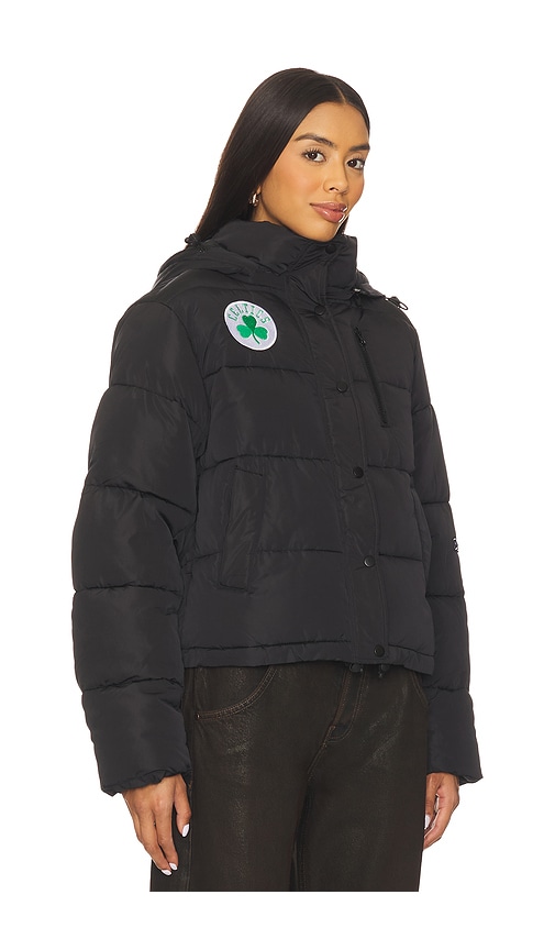  Hype And Vice Steppjacke Boston Celtics In Black. Größe S. Also In Xs. 