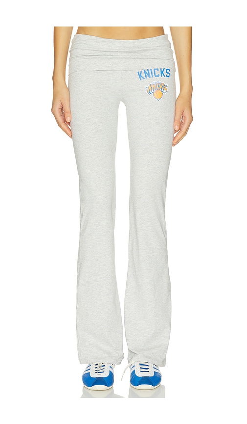 Hype and Vice Knicks Foldover Pant in Grey. Size XS. Also in S, M, L.
