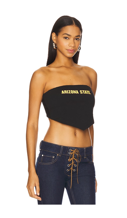 Hype And Vice Arizona State University Bandana Top In Black