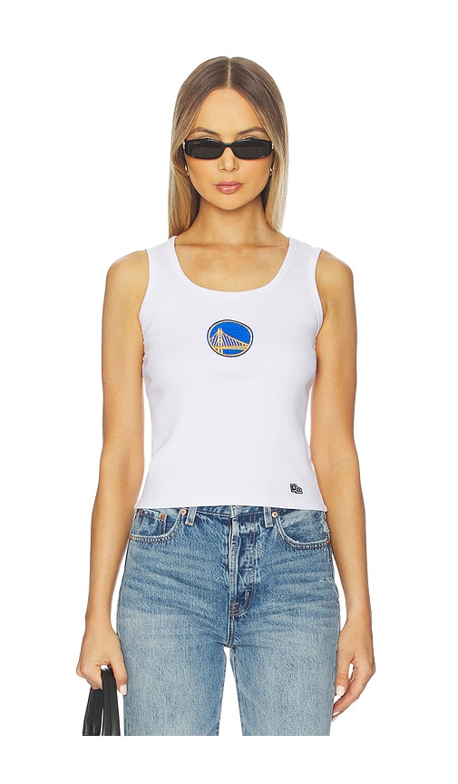 Hype And Vice Golden State Warriors Mvp Tank Top In White