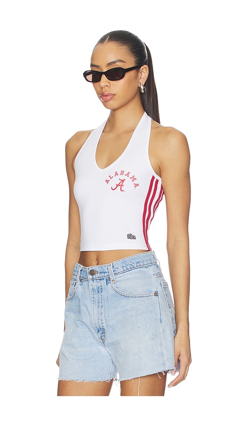  Hype And Vice Neckholder-top University Of Alabama  In White. Größe S. Also In Xs, M, L, Xl. 