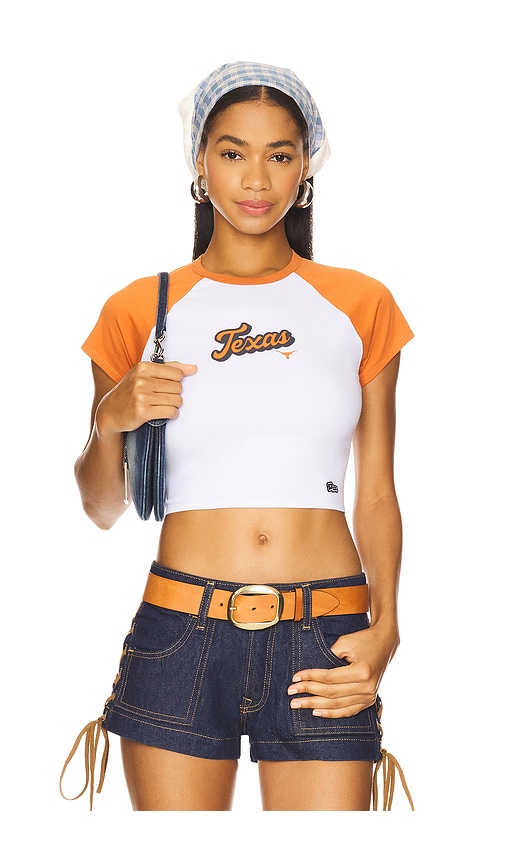 University Of Texas At Austin Homerun Tee in White,. - size L (also in M, S, XL/1X, XS) - Hype and Vice - Modalova