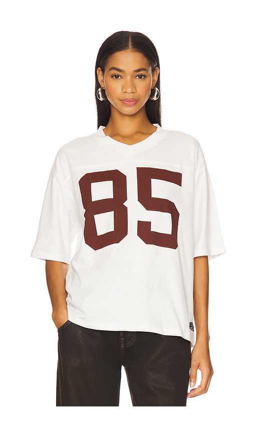 Hype And Vice Arizona State University Football Oversized T-shirt In Burgundy