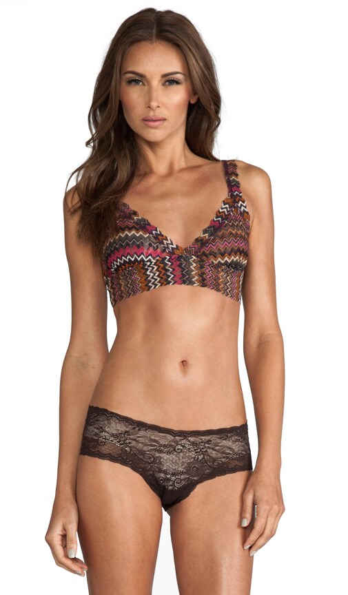 Neutral Zoe Crossover Bralette