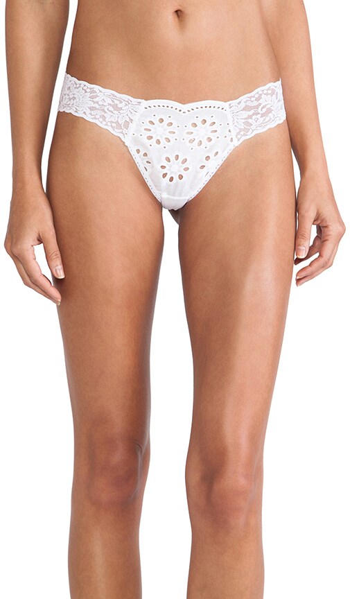 Eyelet Low Rise Thong