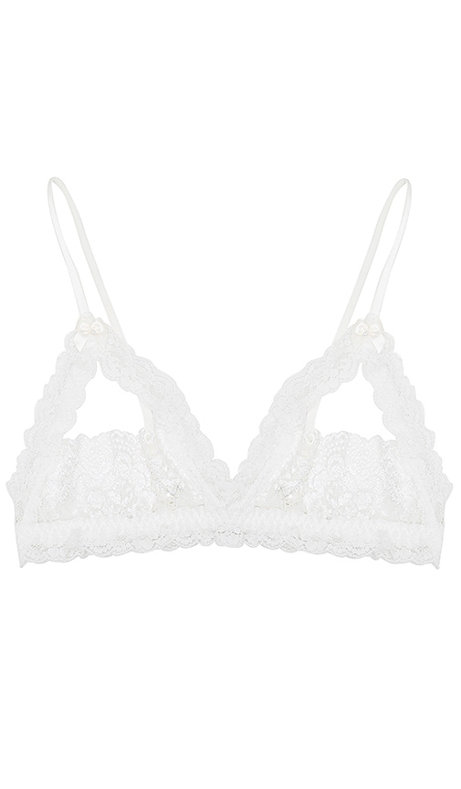 Hanky Panky Princess Lace Open Bralette in Ivory | REVOLVE