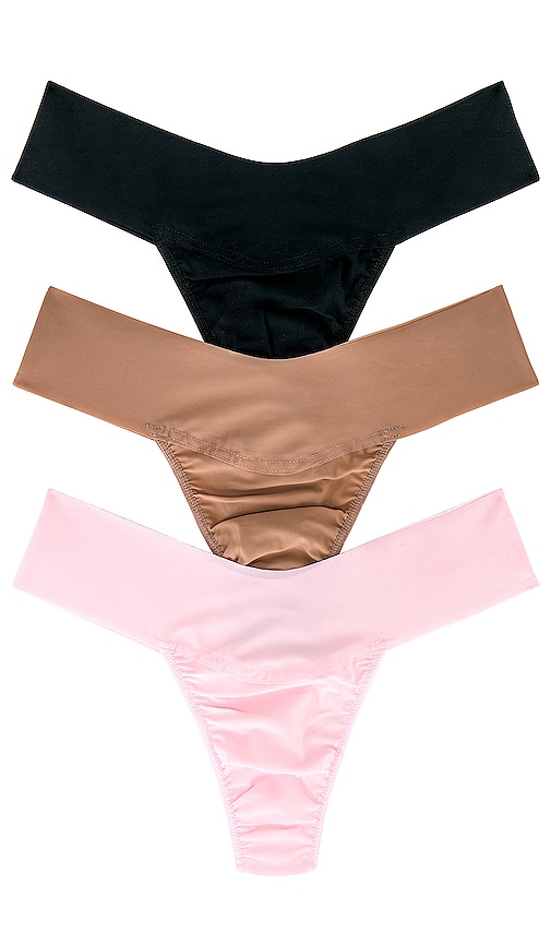 Hanky Panky Replenishment Pack In Black  Taupe  & Bliss