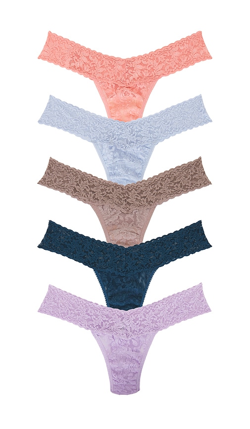 Hanky Panky Low Rise Thong 5 Pack