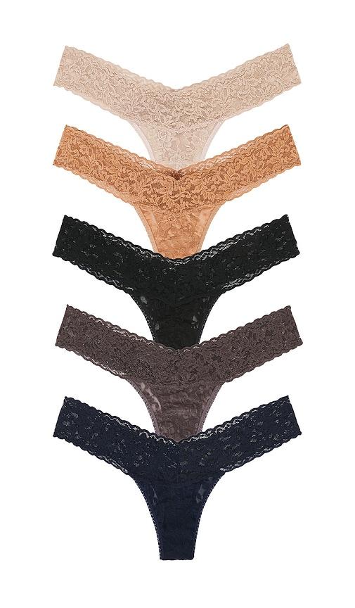 Hanky Panky Signature Lace Low Rise 5 Pack