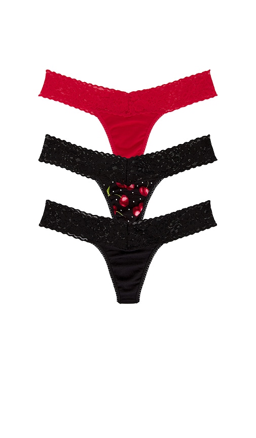 Hanky Panky 3 Low Rise Thongs