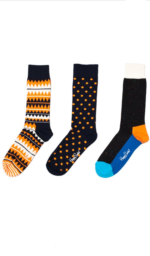 in Five Colour/ Dot/ Zigzag