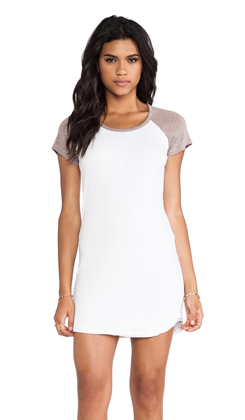 Linen Jersey Baseball Dress