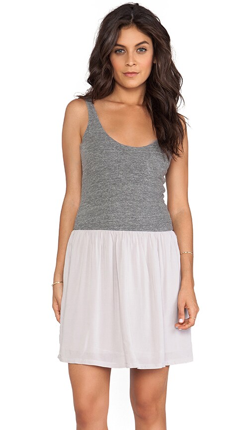 Granite Knit Woven Dress