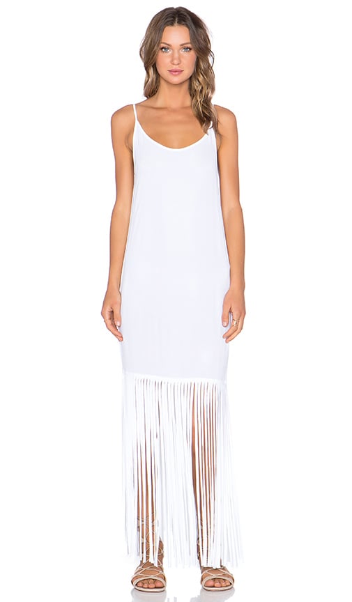 fringe maxi dress