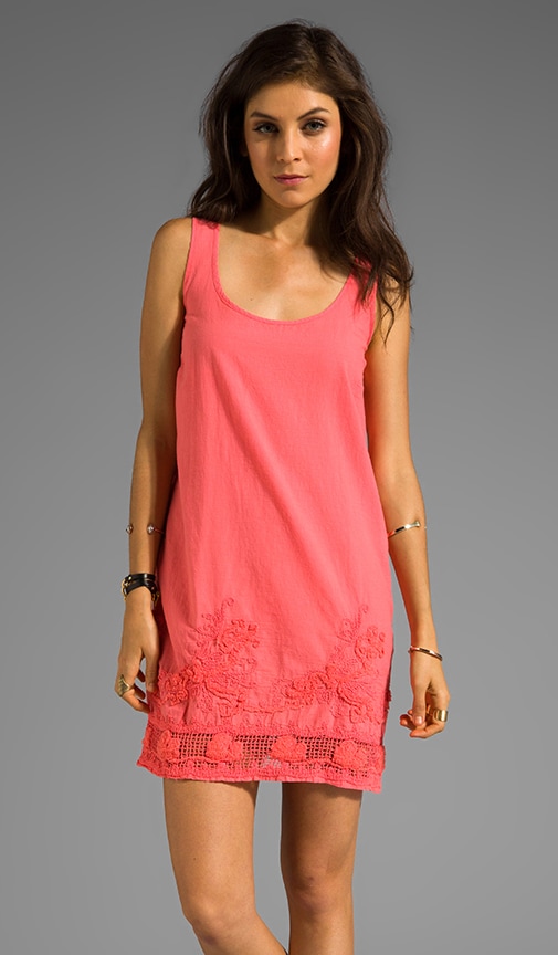 Woven Embroidered Dress