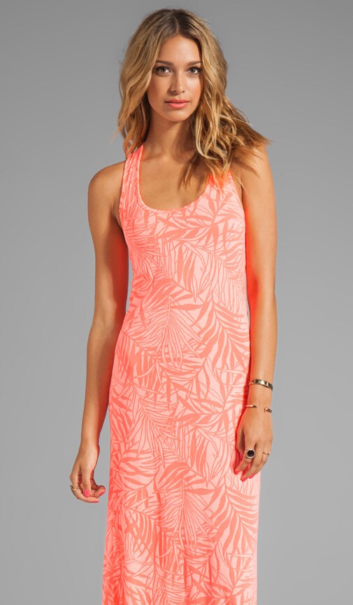 Island Leaves Maxi Dress