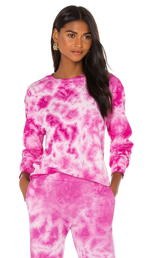 Monrow tie dye store sweatshirt