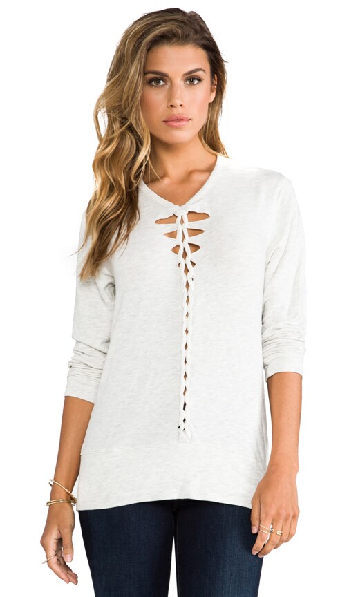 Braided Sweatshirt