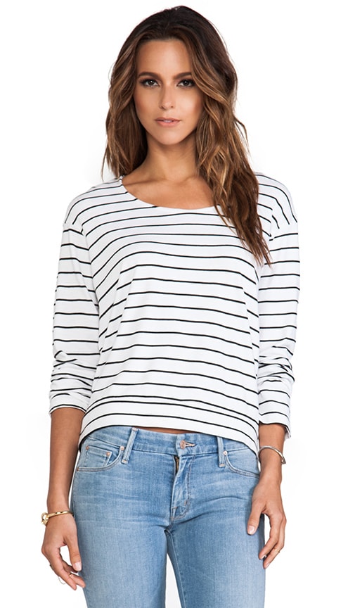 Pinstripe Sweatshirt