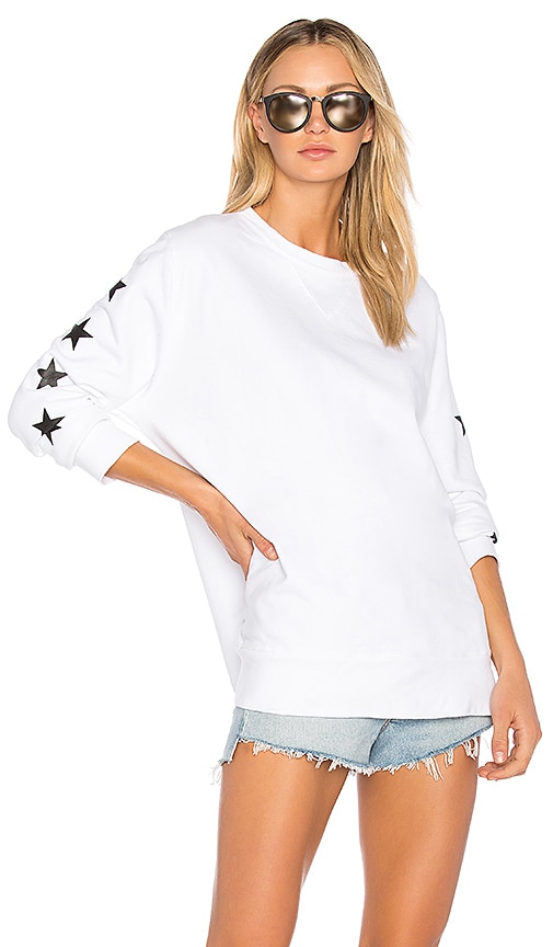 monrow star sweatshirt