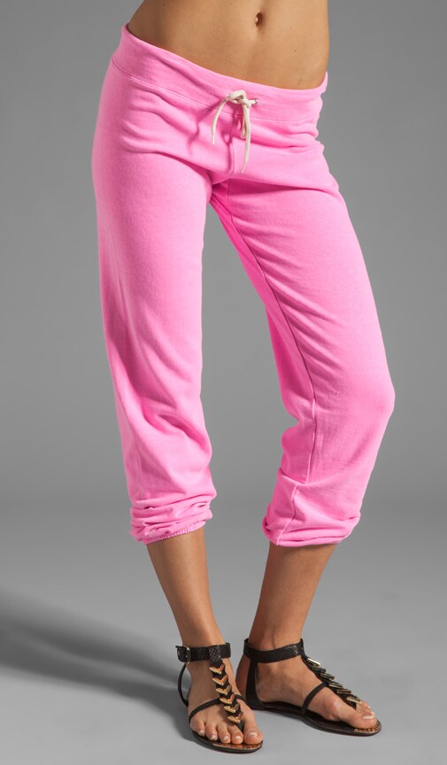 White Fleece Vintage Sweats