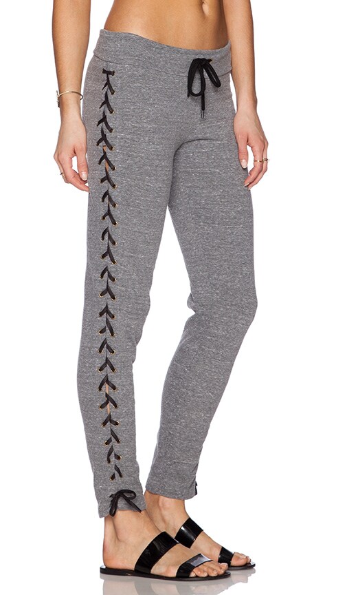 monrow lace up sweatpants