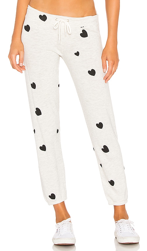 monrow heart sweatpants