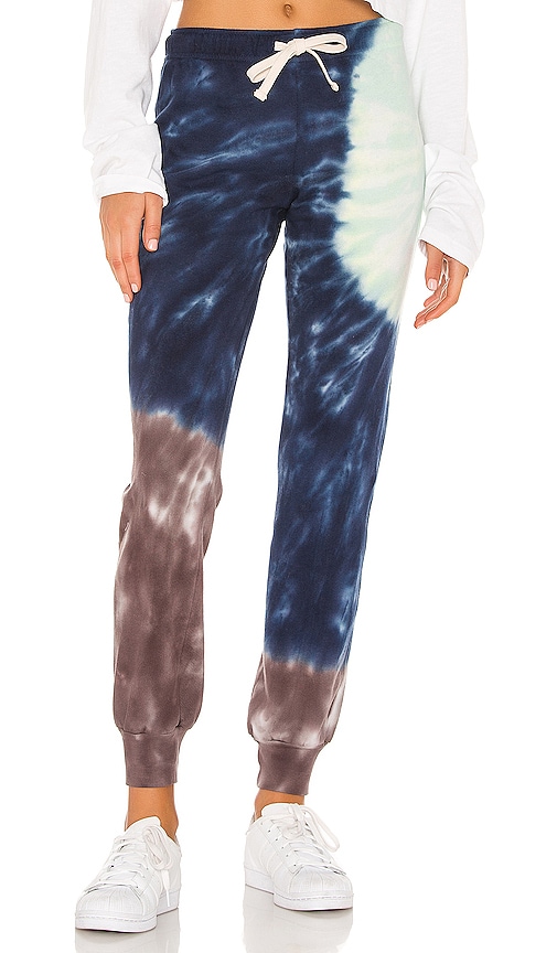 Sun Burst Tie Dye Basic Cuff Sweats