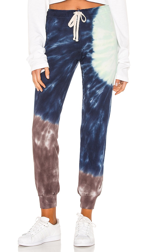 Sun Burst Tie Dye Basic Cuff Sweats