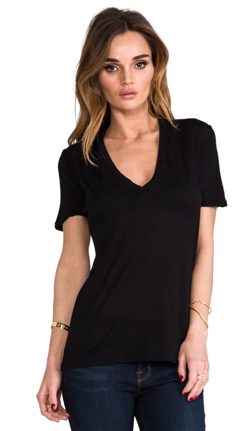 Tissue V-Neck