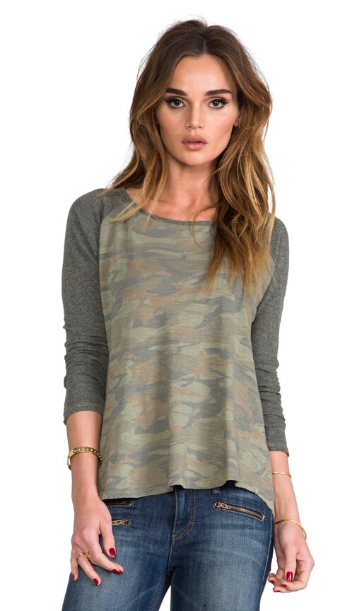 Camo Print Rock Tee
