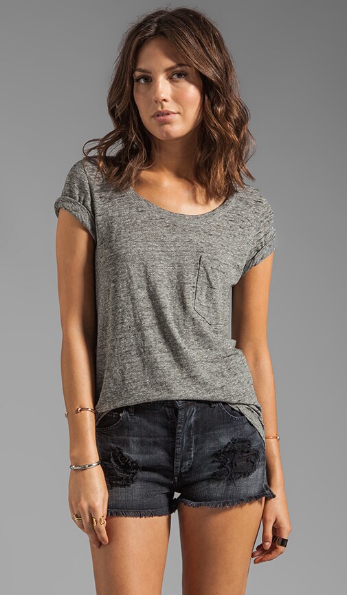 Burnt Out Vintage Pocket Tee