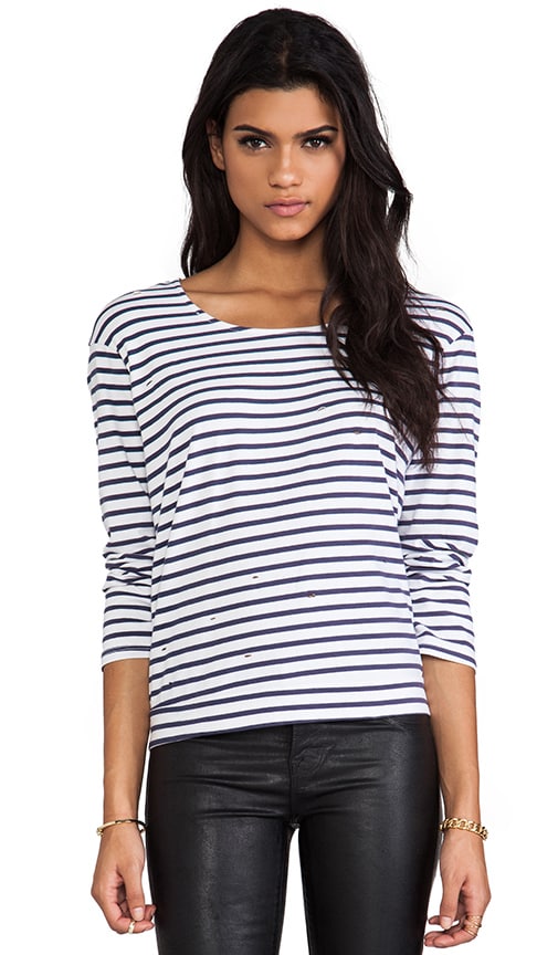 Striped Jersey Sweater