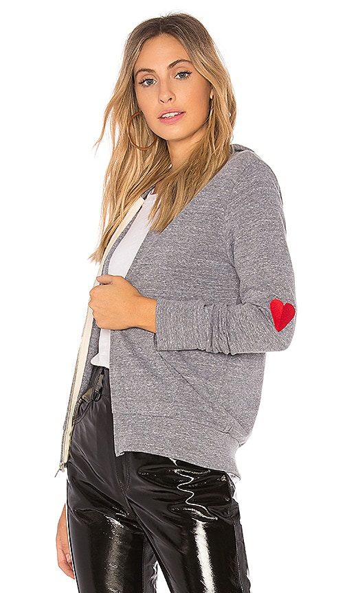 MONROW Love Hoodie in Dark Heather