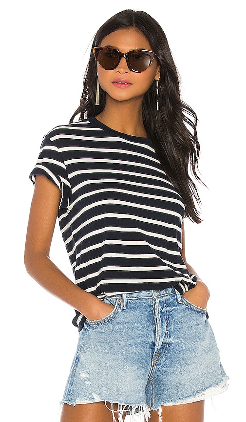 Stripe Vintage Crew Tee