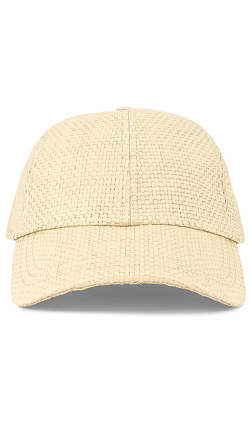  Hat Attack Straw Cap In Cream. 