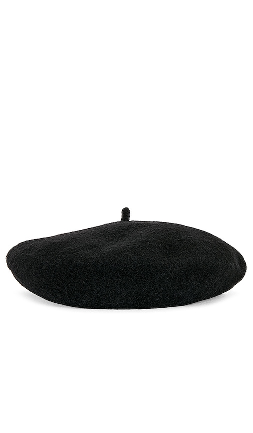  Hat Attack Baskenmütze In Black. 