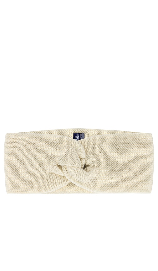 Hat Attack Cashmere Headband In Ivory