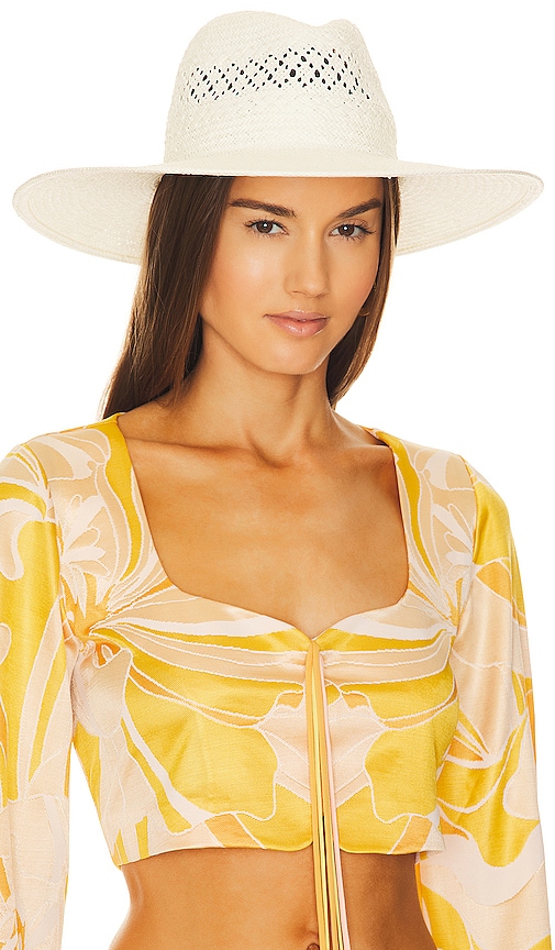 Shop Hat Attack Luxe Packable Sun Hat In White