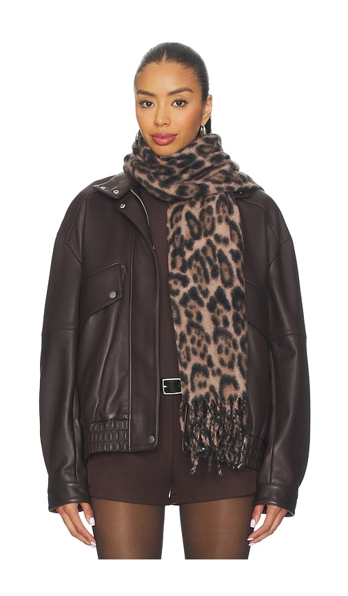 Hat Attack Leopard Scarf