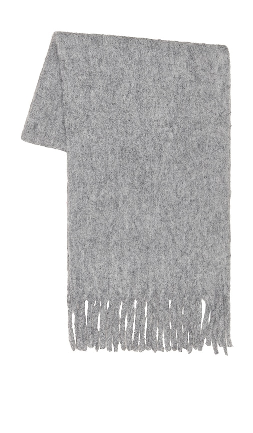 Hat Attack Cozy Solid Scarf In Gray