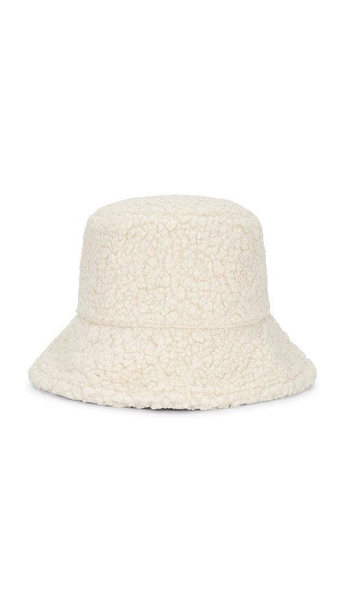 Hat Attack Reversible Sherpa Bucket Hat In Neutral