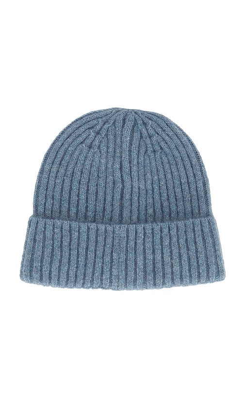  Hat Attack Key Beanie In Blue. 