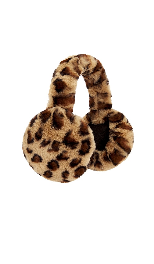 Hat Attack Faux Fur Earmuff In Brown. 
