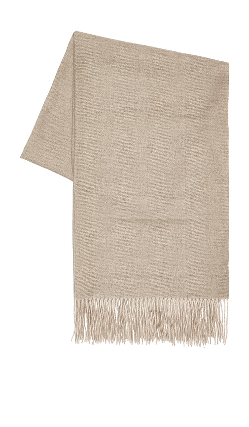  Hat Attack Travel Scarf In Taupe. 