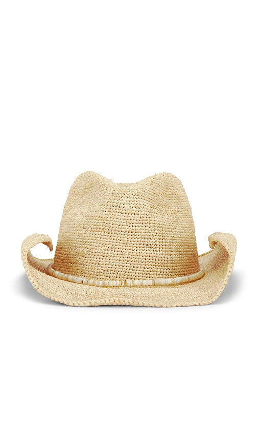 Hat Attack Raffia Cowboy Hat In Neutral
