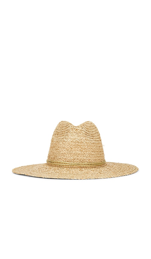 Hat Attack Raffia Braid Continental Fedora Hat In Purple