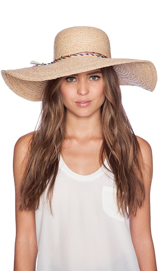 Hat Attack Sunhat in Natural & Multi