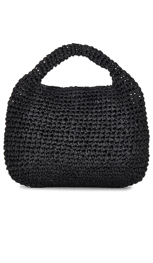 Hat Attack Mini Slouch Bag In Black