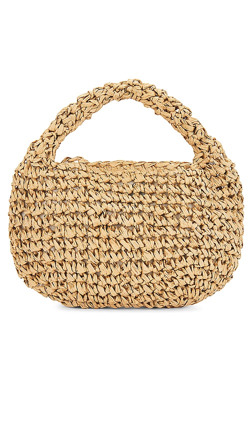 Shop Hat Attack Micro Slouch Bag In Neutral